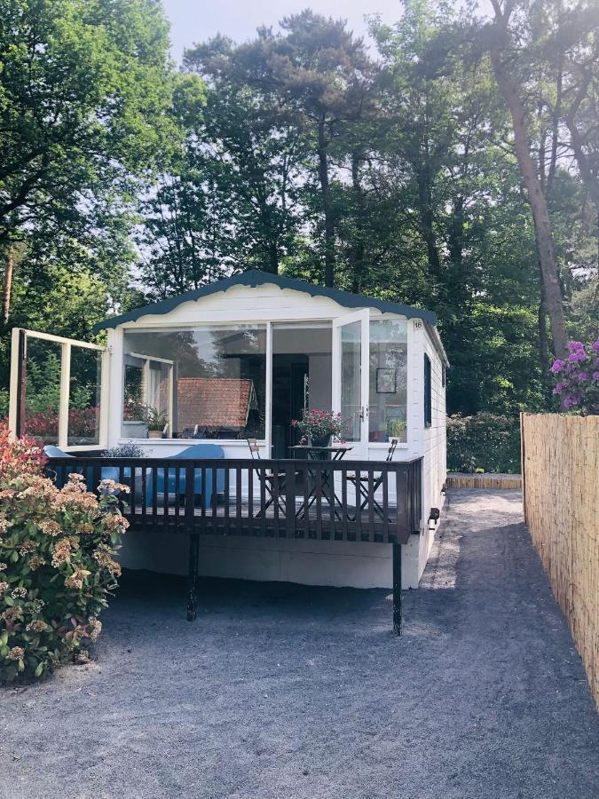 Tiny House 'T Heidehoes In Usselo เอนส์เคอเด ภายนอก รูปภาพ