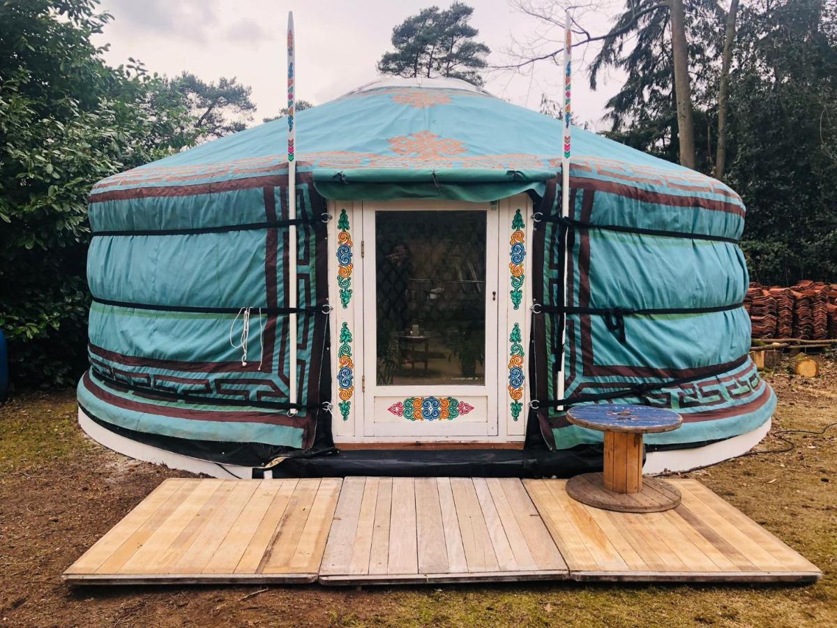 Tiny House 'T Heidehoes In Usselo เอนส์เคอเด ภายนอก รูปภาพ